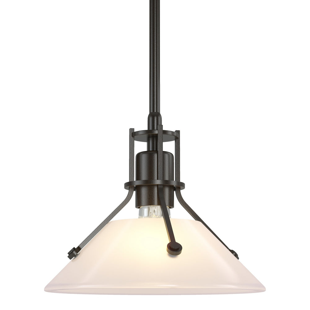 Hubbardton Forge - One Light Mini Pendant - Henry - Oil Rubbed Bronze- Union Lighting Luminaires Decor