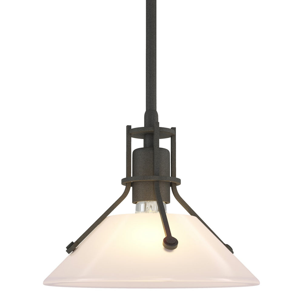 Hubbardton Forge - One Light Mini Pendant - Henry - Natural Iron- Union Lighting Luminaires Decor