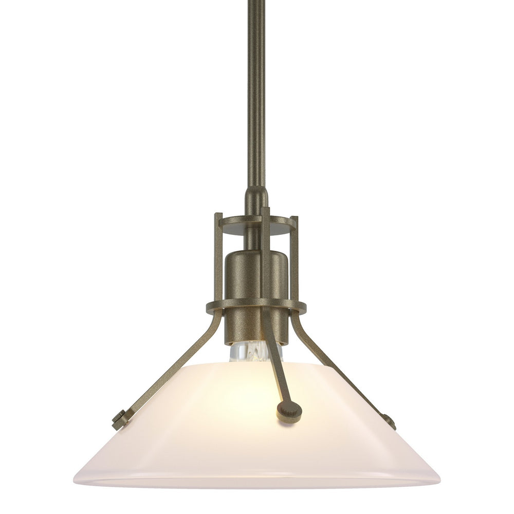Hubbardton Forge - One Light Mini Pendant - Henry - Soft Gold- Union Lighting Luminaires Decor