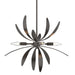 Hubbardton Forge - Four Light Pendant - Dahlia - Oil Rubbed Bronze- Union Lighting Luminaires Decor