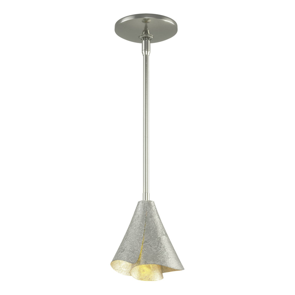 Hubbardton Forge - One Light Mini Pendant - Mobius - Sterling- Union Lighting Luminaires Decor