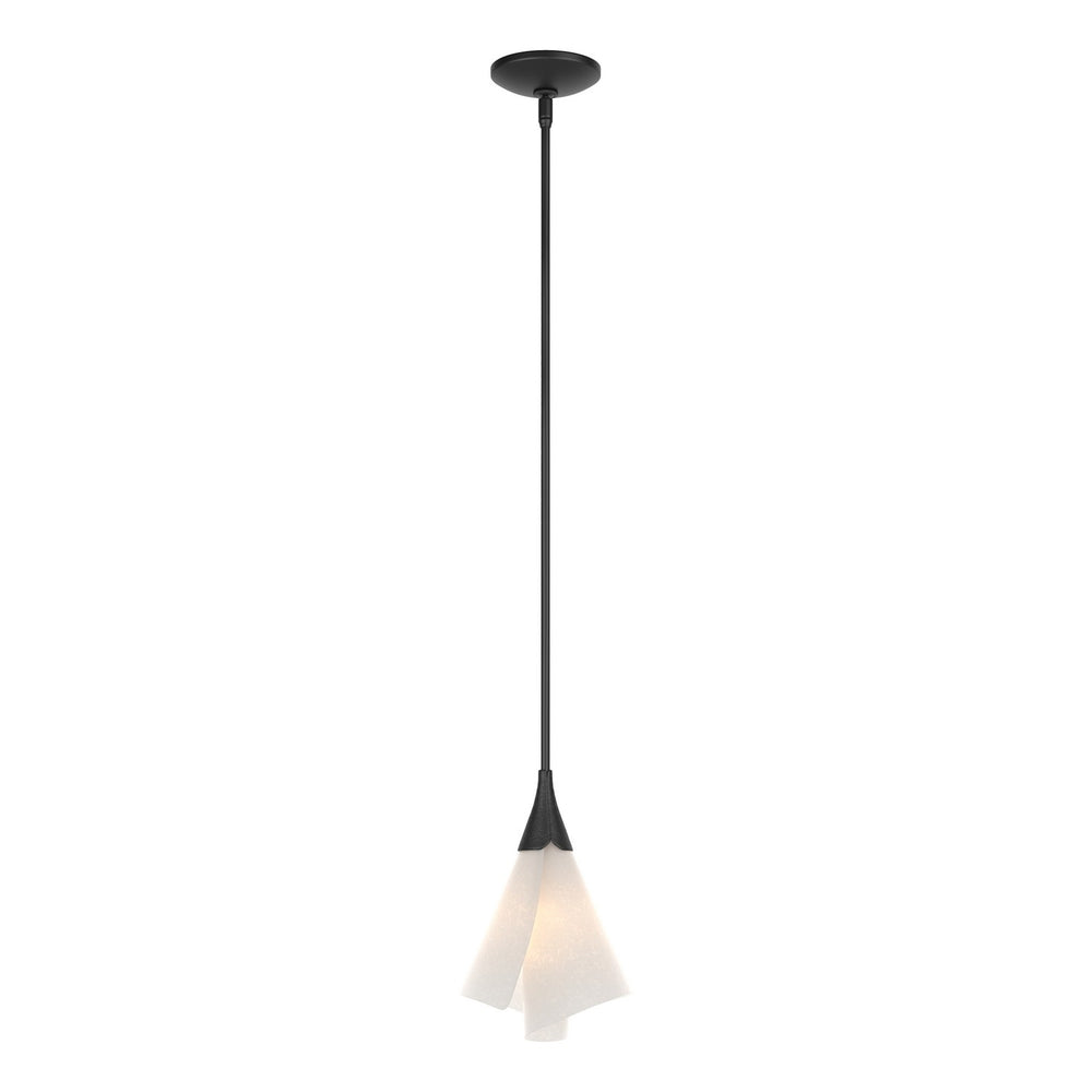 Hubbardton Forge - One Light Mini Pendant - Mobius - Black- Union Lighting Luminaires Decor