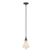 Hubbardton Forge - One Light Mini Pendant - Mobius - Natural Iron- Union Lighting Luminaires Decor