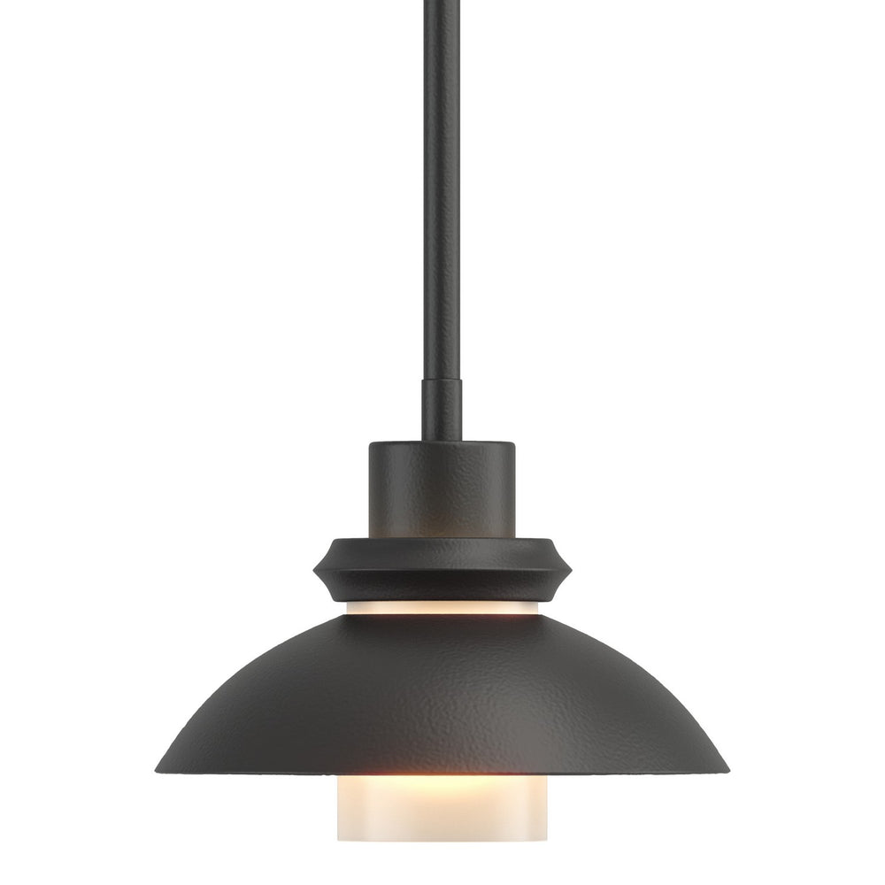 Hubbardton Forge - One Light Mini Pendant - Staccato - Black- Union Lighting Luminaires Decor