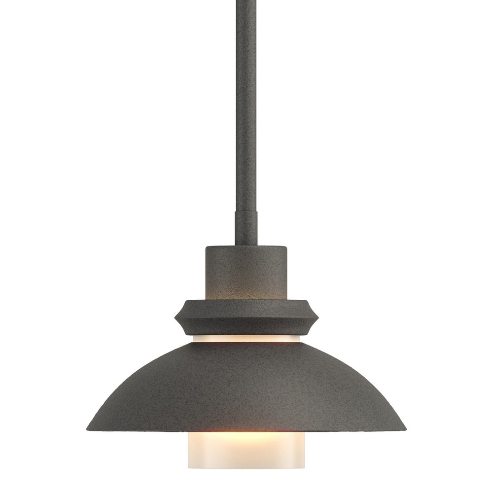 Hubbardton Forge - One Light Mini Pendant - Staccato - Natural Iron- Union Lighting Luminaires Decor