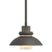 Hubbardton Forge - One Light Mini Pendant - Staccato - Natural Iron- Union Lighting Luminaires Decor