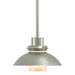 Hubbardton Forge - One Light Mini Pendant - Staccato - Sterling- Union Lighting Luminaires Decor