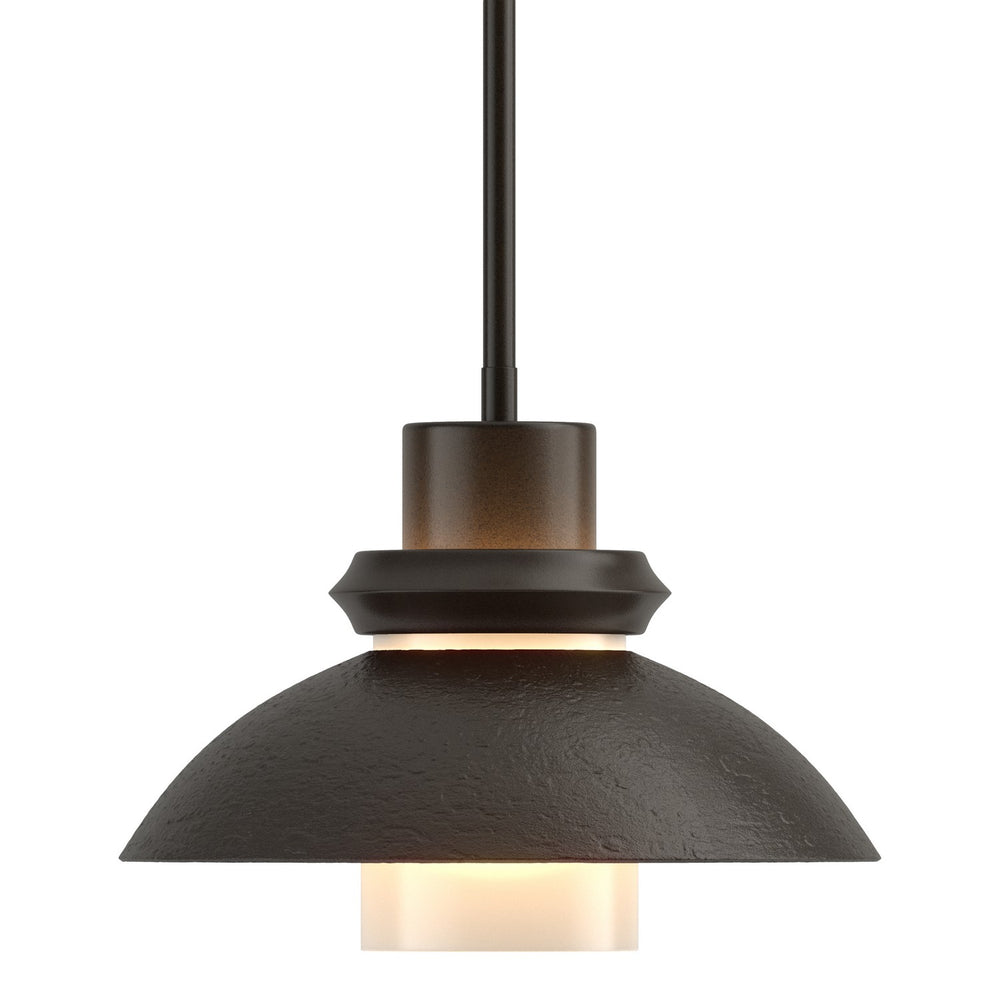 Hubbardton Forge - One Light Mini Pendant - Staccato - Oil Rubbed Bronze- Union Lighting Luminaires Decor