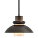 Hubbardton Forge - One Light Mini Pendant - Staccato - Oil Rubbed Bronze- Union Lighting Luminaires Decor