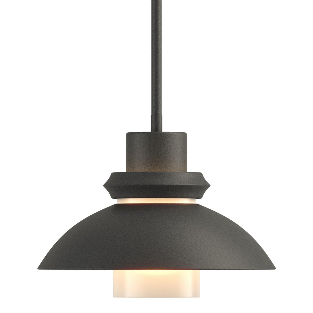 Hubbardton Forge - One Light Mini Pendant - Staccato - Natural Iron- Union Lighting Luminaires Decor