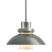 Hubbardton Forge - One Light Mini Pendant - Staccato - Vintage Platinum- Union Lighting Luminaires Decor