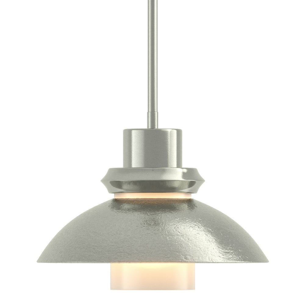 Hubbardton Forge - One Light Mini Pendant - Staccato - Sterling- Union Lighting Luminaires Decor