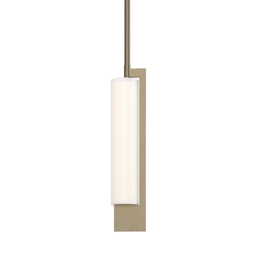 Hubbardton Forge - One Light Mini Pendant - Axis - Soft Gold- Union Lighting Luminaires Decor