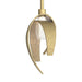 Hubbardton Forge - One Light Mini Pendant - Corona - Modern Brass- Union Lighting Luminaires Decor