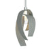 Hubbardton Forge - One Light Mini Pendant - Corona - Vintage Platinum- Union Lighting Luminaires Decor