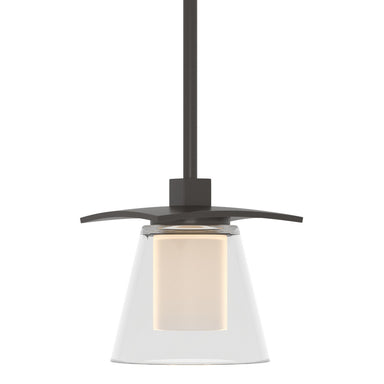 Hubbardton Forge - One Light Mini Pendant - Wren - Oil Rubbed Bronze- Union Lighting Luminaires Decor