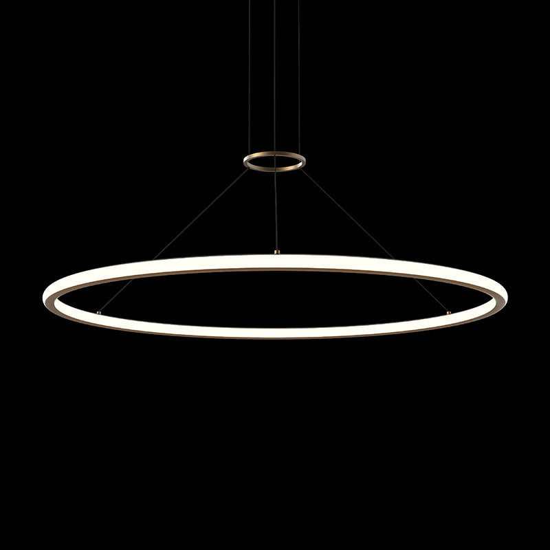 Sonneman Canada - LED Pendant - Luna - Brass- Union Lighting Luminaires Decor