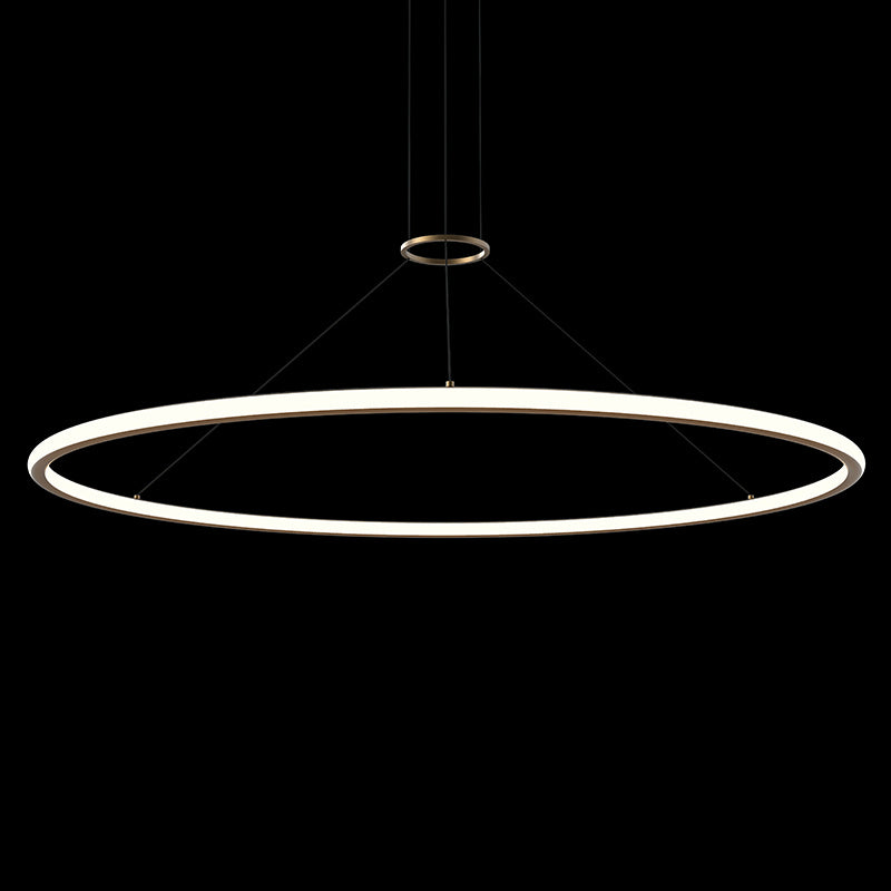 Sonneman Canada - LED Pendant - Luna - Brass- Union Lighting Luminaires Decor