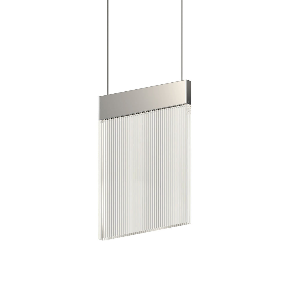 Sonneman - LED Pendant - V Panels - Polished Chrome- Union Lighting Luminaires Decor