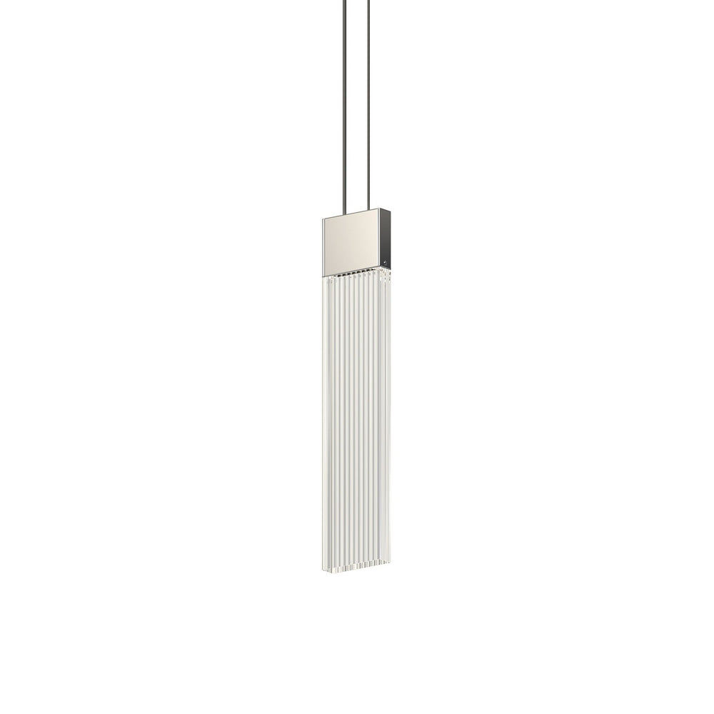 Sonneman - LED Pendant - V Panels - Polished Chrome- Union Lighting Luminaires Decor