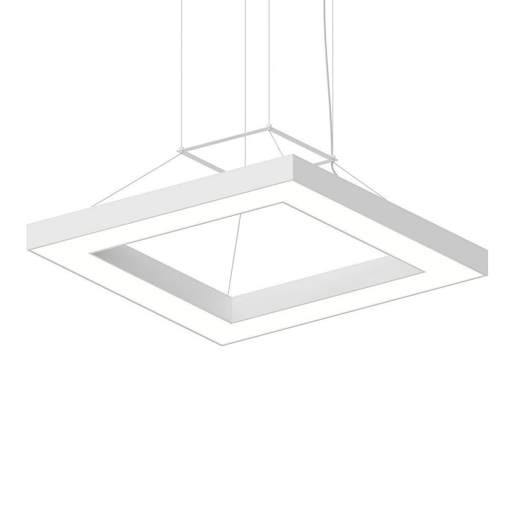 Sonneman Canada - LED Pendant - Pi - Satin White- Union Lighting Luminaires Decor
