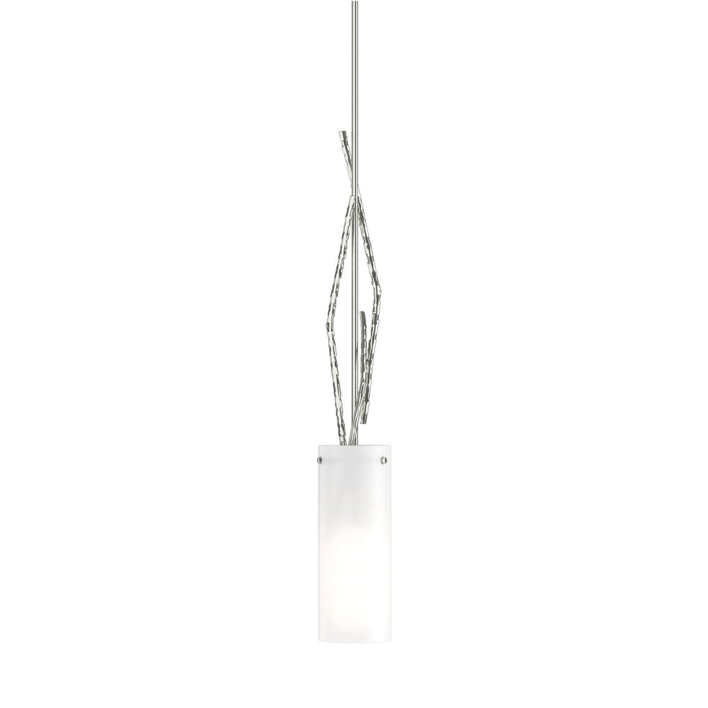 Hubbardton Forge - One Light Mini Pendant - Brindille - Sterling- Union Lighting Luminaires Decor