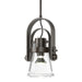 Hubbardton Forge - One Light Mini Pendant - Erlenmeyer - Oil Rubbed Bronze- Union Lighting Luminaires Decor