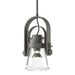 Hubbardton Forge - One Light Mini Pendant - Erlenmeyer - Natural Iron- Union Lighting Luminaires Decor
