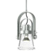 Hubbardton Forge - One Light Mini Pendant - Erlenmeyer - Vintage Platinum- Union Lighting Luminaires Decor