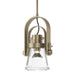 Hubbardton Forge - One Light Mini Pendant - Erlenmeyer - Soft Gold- Union Lighting Luminaires Decor