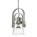 Hubbardton Forge - One Light Mini Pendant - Erlenmeyer - Sterling- Union Lighting Luminaires Decor