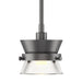 Hubbardton Forge - One Light Mini Pendant - Apparatus - Black- Union Lighting Luminaires Decor