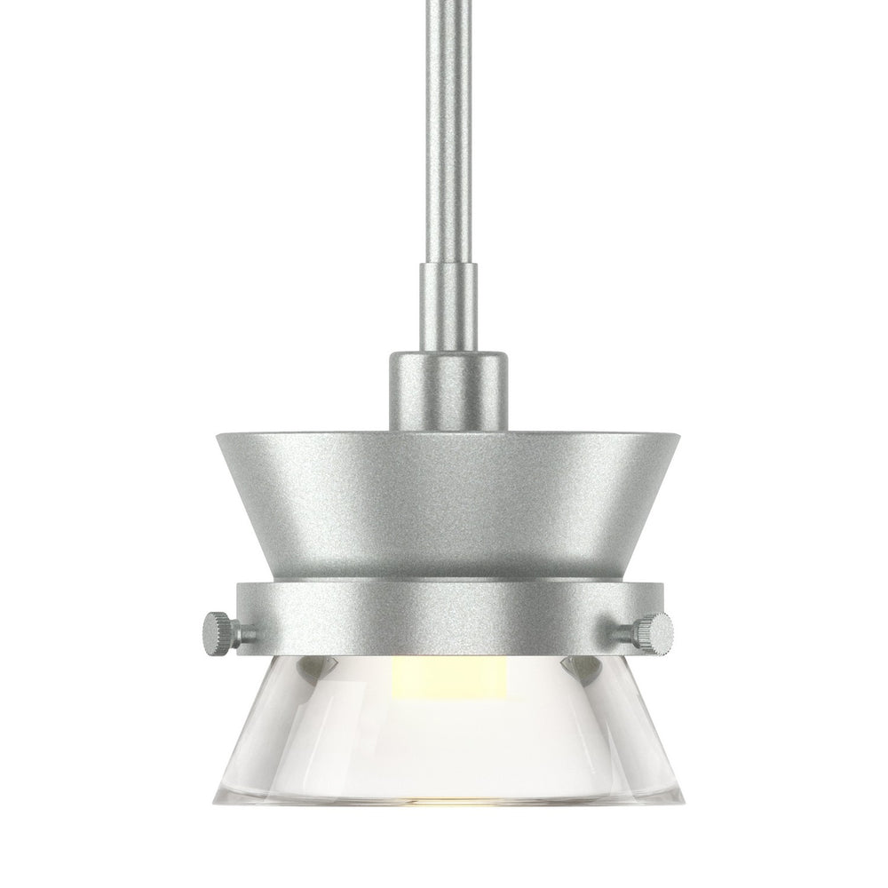 Hubbardton Forge - One Light Mini Pendant - Apparatus - Vintage Platinum- Union Lighting Luminaires Decor