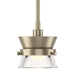Hubbardton Forge - One Light Mini Pendant - Apparatus - Soft Gold- Union Lighting Luminaires Decor