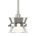 Hubbardton Forge - One Light Mini Pendant - Apparatus - Sterling- Union Lighting Luminaires Decor