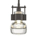 Hubbardton Forge - One Light Mini Pendant - Cuff - Oil Rubbed Bronze- Union Lighting Luminaires Decor