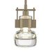 Hubbardton Forge - One Light Mini Pendant - Cuff - Soft Gold- Union Lighting Luminaires Decor