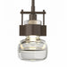 Hubbardton Forge - One Light Mini Pendant - Cuff - Bronze- Union Lighting Luminaires Decor