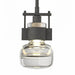 Hubbardton Forge - One Light Mini Pendant - Cuff - Natural Iron- Union Lighting Luminaires Decor