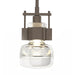 Hubbardton Forge - One Light Mini Pendant - Cuff - Bronze- Union Lighting Luminaires Decor