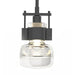Hubbardton Forge - One Light Mini Pendant - Cuff - Black- Union Lighting Luminaires Decor