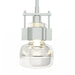 Hubbardton Forge - One Light Mini Pendant - Cuff - Vintage Platinum- Union Lighting Luminaires Decor