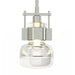 Hubbardton Forge - One Light Mini Pendant - Cuff - Sterling- Union Lighting Luminaires Decor