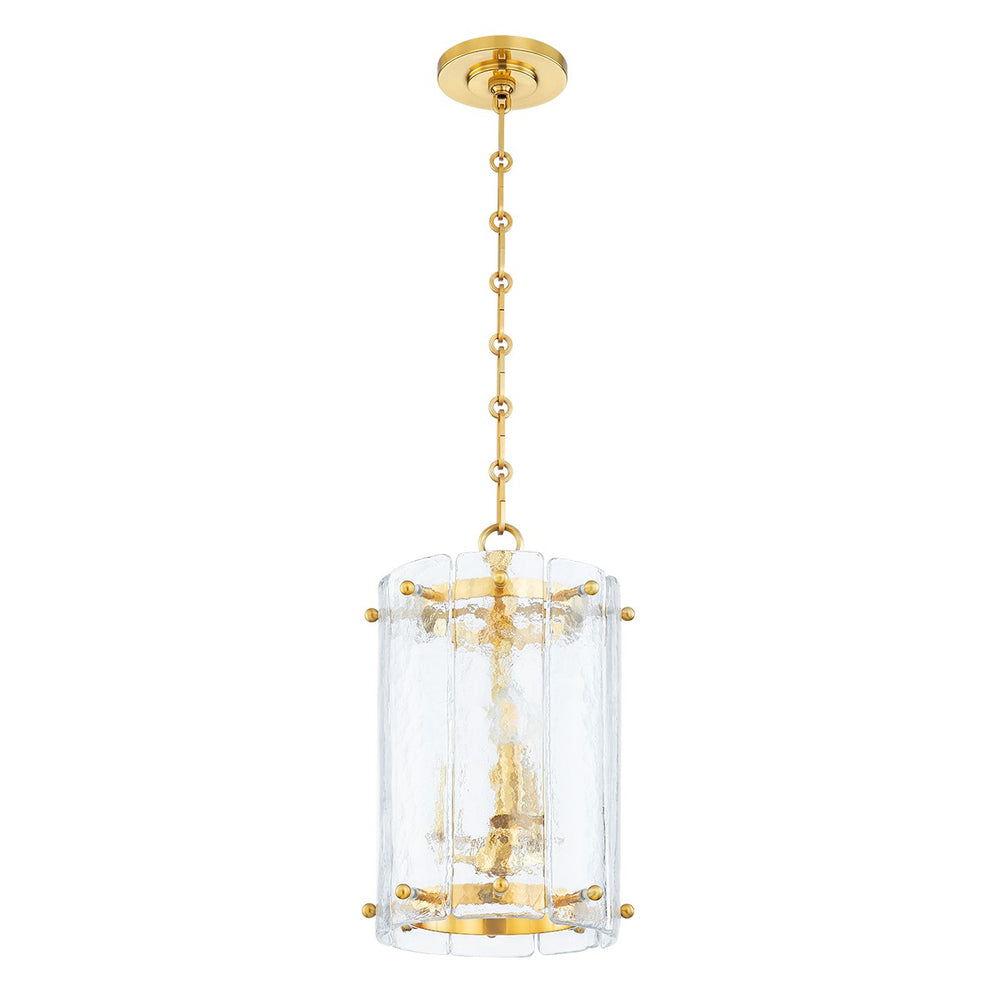 Corbett Lighting Canada - Three Light Lantern - Rio - Vintage Polished Brass- Union Lighting Luminaires Decor