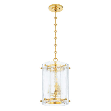 Corbett Lighting - Three Light Lantern - Rio - Vintage Polished Brass- Union Lighting Luminaires Decor