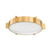 Corbett Lighting Canada - LED Flush Mount - Ansonia - Vintage Brass- Union Lighting Luminaires Decor