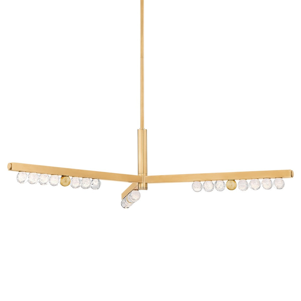 Corbett Lighting Canada - LED Chandelier - Annecy - Vintage Brass- Union Lighting Luminaires Decor