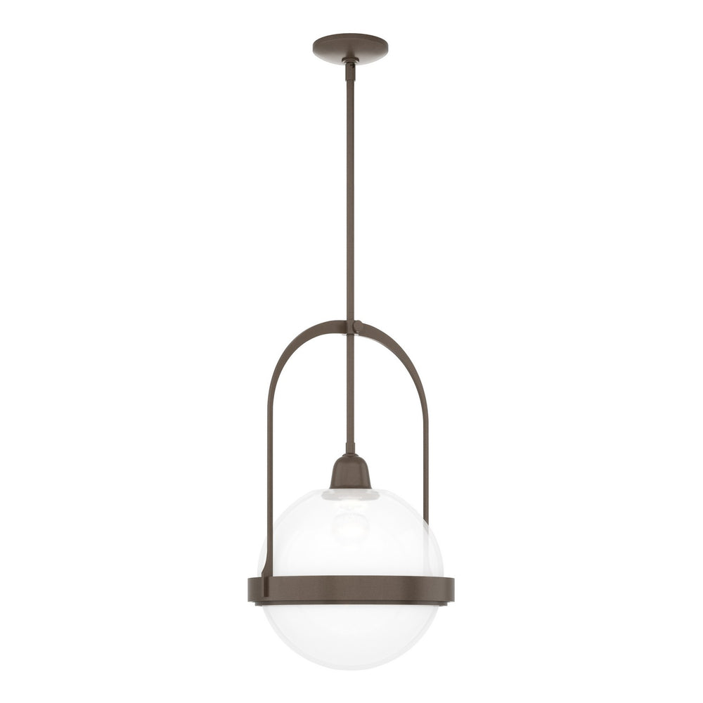 Hubbardton Forge - One Light Mini Pendant - Atlas - Bronze- Union Lighting Luminaires Decor