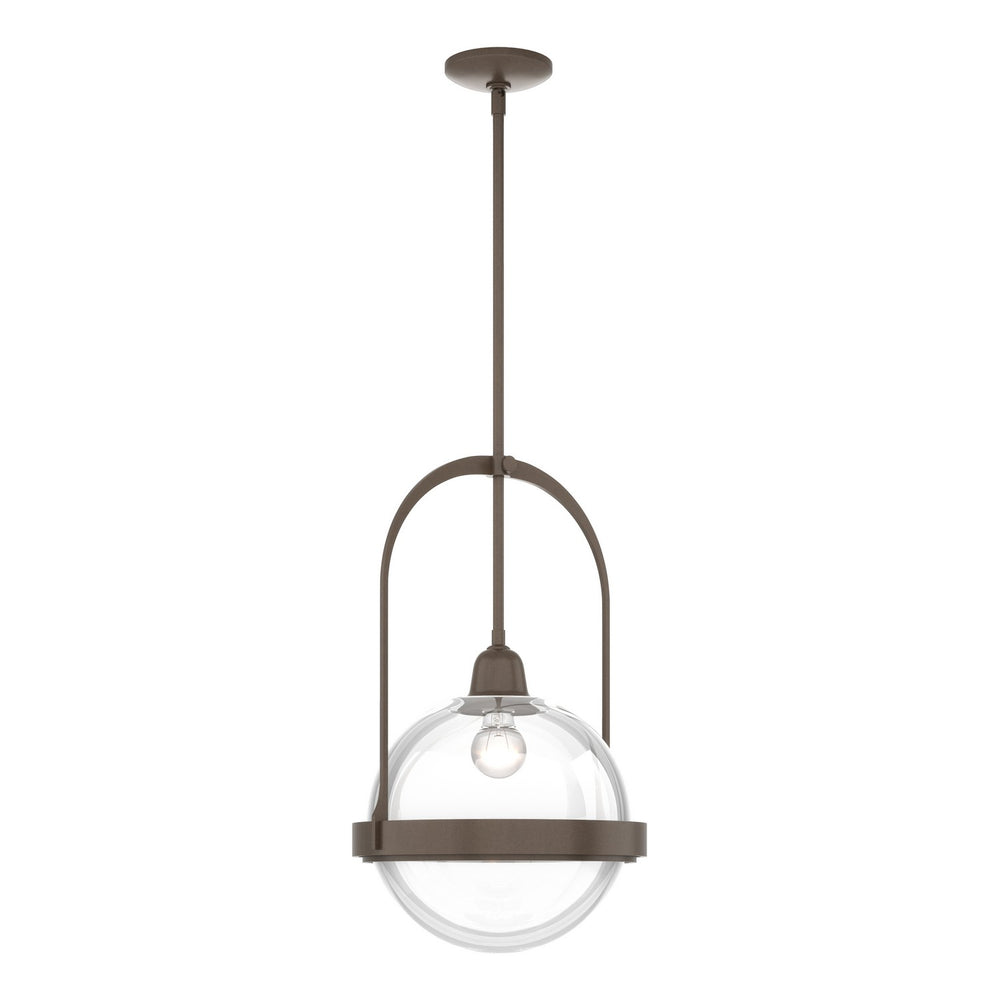 Hubbardton Forge - One Light Mini Pendant - Atlas - Bronze- Union Lighting Luminaires Decor