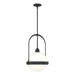 Hubbardton Forge - One Light Mini Pendant - Atlas - Black- Union Lighting Luminaires Decor